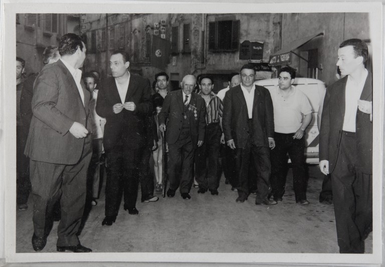 Poggibonsi, 18-19 luglio 1964, XX° anniversario della liberazione e conferimento ad Alcide Cervi della cittadinanza onoraria.